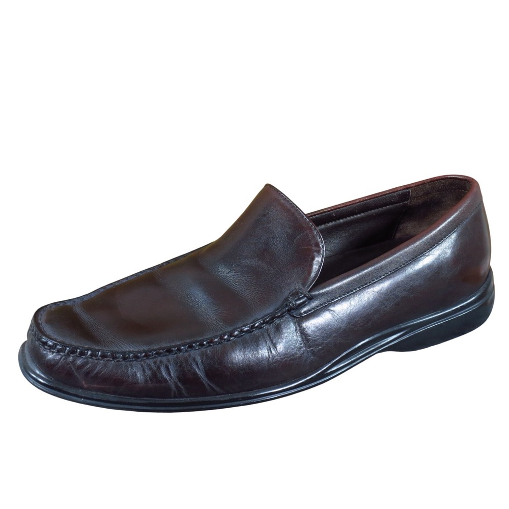 Cole Haan NikeAir Mens Loafer Shoes Sz 11.5 M Business Casual Dark Brown Leather